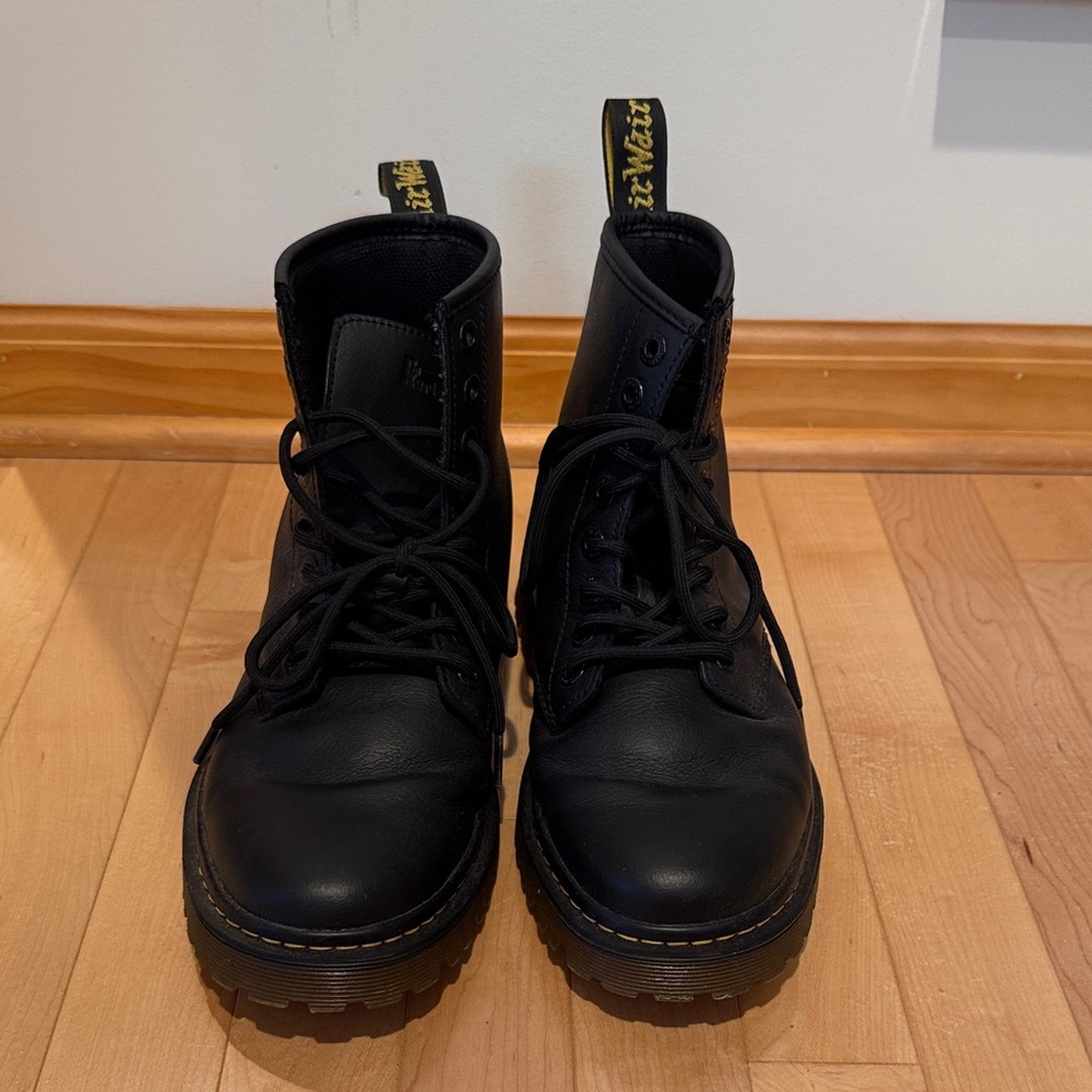 Dr. Martens Black AWLEY Boots unisex